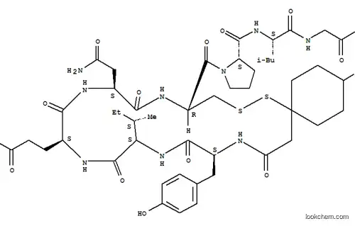 옥시토신, 1'-(1'-티오-4'-메틸시클로헥산)아세트산-