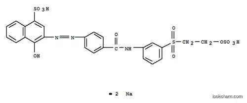 1-나프탈렌술폰산, 4-히드록시-3-[[4-[[[3-[[2-(술포옥시)에틸]술포닐]페닐]아미노]카르보닐]페닐]아조]-, 이나트륨염