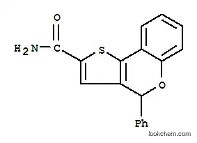 4-H-2-카르복사미도-4-페닐티에노(3,2c)벤조피란