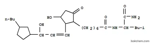 16,18- 에타 노 -20- 에틸 -6- 옥소 프로스타글란딘 E1 류신 아미드