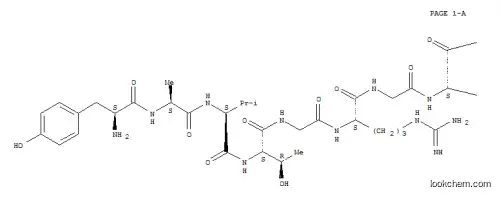 티로실-알라닐-발릴-트레오닐-글리실-아르기닐-글리실-아스파르틸-세린