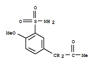5-Acetonyl-2-methoxybenzenesulfonamide