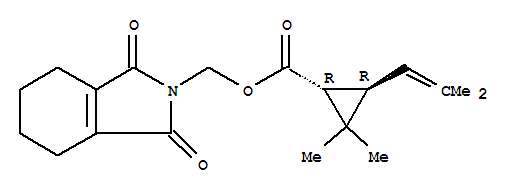 (1,3,4,5,6,7-Hexahydro-1,3-dioxo-2H-isoindol-2-yl)methyl(1R-trans)-2,2-dimethyl-3-(2-methylprop-1-enyl)cyclopropanecarboxylate