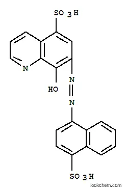 7-(4-スルホ-1-ナフチルアゾ)-8-ヒドロキシ-5-キノリンスルホン酸