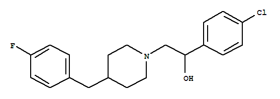 ALPHA-(4-CHLOROPHENYL)-4-[(4-FLUOROPHENYL)METHYL]-1-PIPERIDINEETHANOL