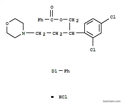 비페닐카르복실산, 2-(2,4-디클로로페닐)-4-(4-모르폴리닐)부틸 에스테르, 염산염