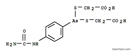 2-[[4-(카르바모일아미노)페닐]-(카르복시메틸술파닐)아르사닐]술파닐라아세트산