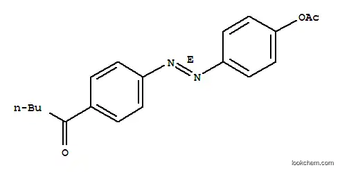 [4-(4-펜타노일페닐)디아제닐페닐] 아세테이트