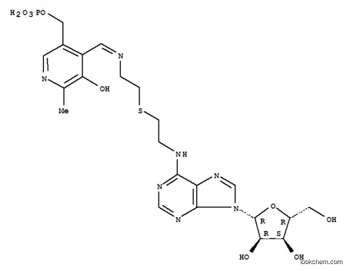 아데노신-N(6)-디에틸티오에테르-N'-피리독시민 5'-인산염