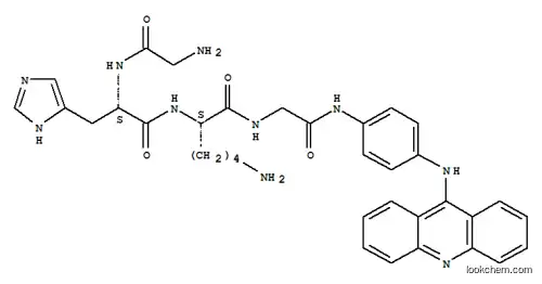 4-(9-아크리디닐아미노)-N-(글리실-히스티딜-리실-글리실)아닐린