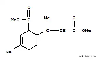 3-メチル-6-(3-メトキシ-1-メチル-3-オキソ-1-プロペニル)-2-シクロヘキセン-1-カルボン酸メチル