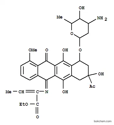 5-이미노-N-(1-카르보에톡시프로펜-1-일)다우노루비신