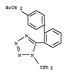 5-(4'-Bromomethyl-1,1'-biphenyl-2-yl)-1-triphenylmethyl-1H-tetrazole