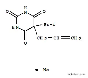 나트륨 5-알릴-5-이소프로필바르비투르산