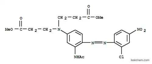 N-[3-(アセチルアミノ)-4-[(2-クロロ-4-ニトロフェニル)アゾ]フェニル]-N-(3-メトキシ-3-オキソプロピル)-β-アラニンメチル