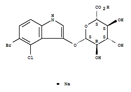 5-Bromo-4-chloro-3-indolyl-beta-D-glucuronidesodiumsalt
