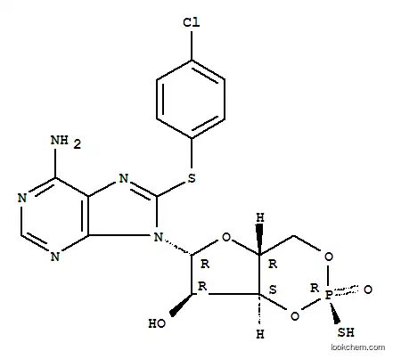 8-(4-클로로페닐티오)아데노신-3′,5′-환형 모노포스포로티오에이트, RP-이성질체 나트륨염
