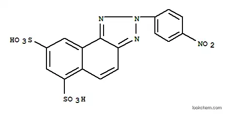 2-(p-니트로페닐)-2H-나프토[1,2-d]트리아졸-6,8-디설폰산