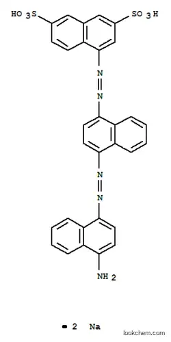 2,7-나프탈렌디술폰산, 4-[[4-[(4-아미노-1-나프탈레닐)아조]-1-나프탈레닐]아조]-, 이나트륨염