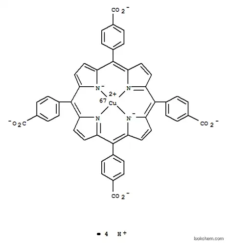 5,10,15,20-테트라키스(4-카르복시페닐)포르피나토구리(II)