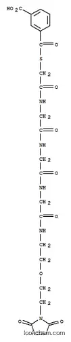 N-(5-말레이미도-3-옥사펜틸)(2-(3-카르복시벤조일)티오)아세틸글리실-글리실-글리신아미드