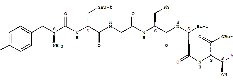 (D-Cys(tBu)2,Thr(tBu)6)-Leu-Enkephalin-Thr