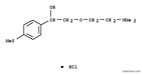 알파-((2-(디메틸아미노)에톡시)메틸)-4-(메틸티오)벤젠메탄올 염산염