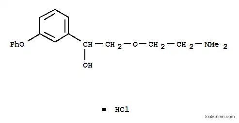 알파-((2- (디메틸 아미노)에 톡시) 메틸) -3- 페녹시 벤젠 메탄올 염화수소