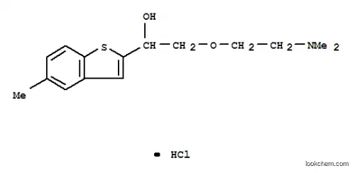 알파-((2-(디메틸아미노)에톡시)메틸)-5-메틸벤조(b)티오펜-2-메탄올 염산염