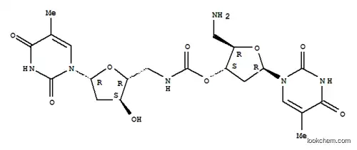 티미딜릴아세트아미도-(3'(O)-5'(C))-5'-데옥시티미딘