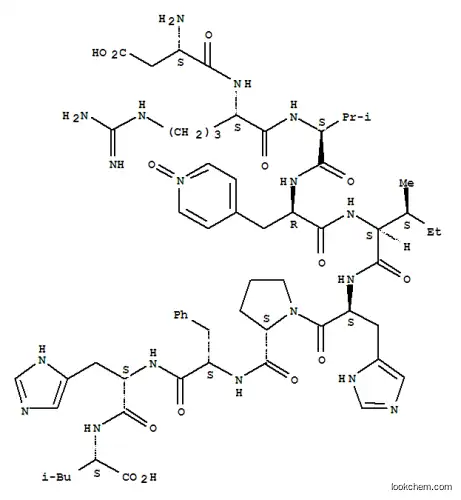 안지오텐신 I, (베타-(4-피리딜-1-옥사이드)-Ala(4))-