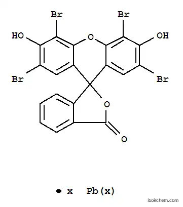 2-(2,4,5,7-테트라브로모-3,6-디하이드록시크산텐-9-일)벤조산, 납염