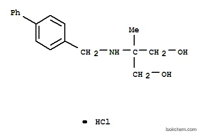 2-메틸-2-[(4-페닐페닐)메틸아미노]프로판-1,3-디올 염산염