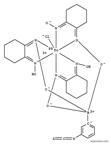 TcCl 99m (시클로 헥산 디온 디 옥심) (3) 3- 페닐 이소 티오 시아 네이트
