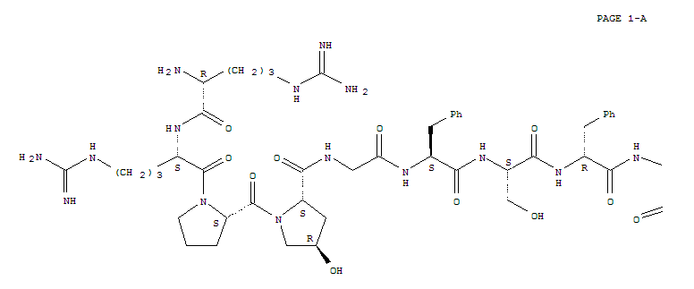 (D-Arg0,Hyp3,D-Phe7,Leu8)-Bradykinin