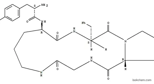 티로실-시클로(오르니틸-페닐알라닐-프롤릴-글리실-)