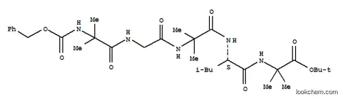 벤질옥시카르보닐-알파-아미노이소부티릴-글리실-알파-아미노이소부티릴-류실-알파-아미노이소부티릴-tert-부틸 에스테르