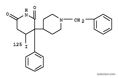 1'-ベンジル-4-(125I)ヨード-3-フェニル-[3,4'-ビピペリジン]-2,6-ジオン