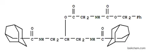 1,3-비스(아다만탄-1-카르보닐아미노)프로판-2-일 2-페닐메톡시카르보닐 아미노아세테이트