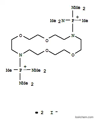 [16-(비스(디메틸아미노)-메틸-포스파늄일)-1,4,10,13-테트라옥사-7,16-디아자시클로옥타덱-7-일]-비스(디메틸아미노)-메틸-포스파늄 디요오다이드