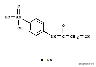 [4-[(ヒドロキシアセチル)アミノ]フェニル]アルソン酸水素ナトリウム