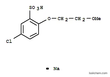 5-CHLORO-2-(2-METHOXYETHOXY)-벤젠술폰산나트륨