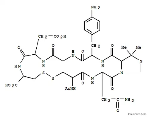 시클로(N-아세틸시스테이닐-아스파라기닐-디메틸티오프롤릴-(4-아미노메틸)페닐알라닐-글리실-아스파르틸-시스테인)
