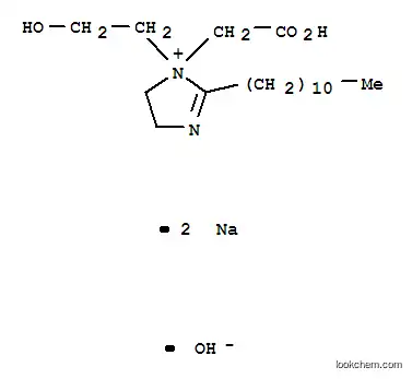 1-[[(ソジオオキシ)カルボニル]メチル]-4,5-ジヒドロ-1-[2-(ソジオオキシ)エチル]-2-ウンデシル-1H-イミダゾール-1-イウム?ヒドロキシド