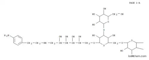 1-(2-(4-아미노페닐)에틸)아미노-1-(헥사글루코실)데옥시글루시톨