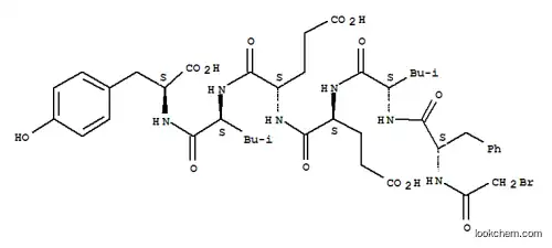 N-브로모아세틸-페닐알라닐-류실-글루타밀-글루타밀-류실-티로신