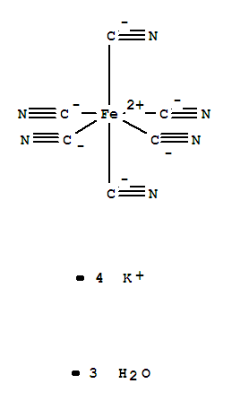 Potassium ferrocyanide trihyrate(14459-95-1)