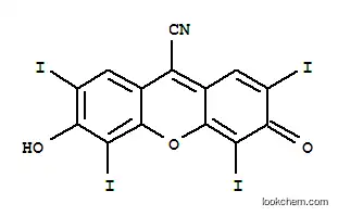 4,5-DIIODO-9-시아노-3-하이드록시-6-플루오론