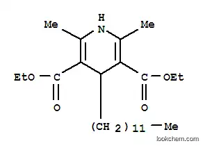 4-도데실-3,5-디에톡시카르보닐-1,4-디히드로-2,6-디메틸피리딘