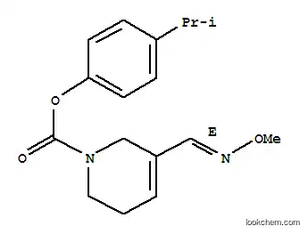 1(2H)-피리딘카르복실산, 3,6-디히드로-5-((메톡시이미노)메틸)-, 4-(1-메틸에틸)페닐 에스테르, (E)-